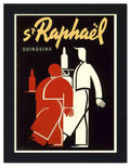 987 st raphael charles loupot drinks poster 1938 2 Vintage Advert A4 Photo Print