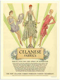 98K celanese fabrics 1928 2 Vintage Advert A4 Photo Print