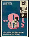 9E fellini eight and a half Advert A4 Photo Print