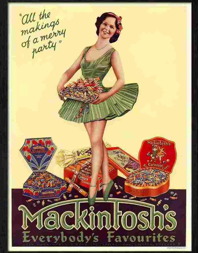 9H mackintoshes everybodys favourites 1933 Advert A4 Photo Print