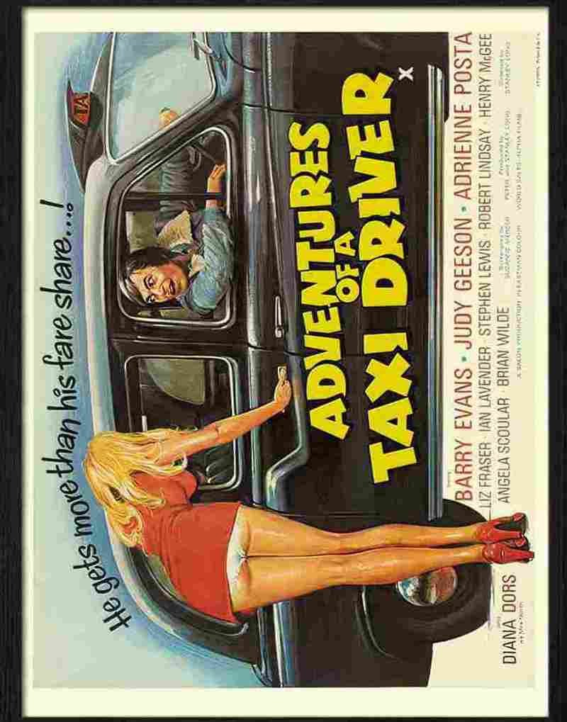 9K adventures of a taxi driver 2 Advert A4 Photo Print