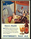 9K heres health whitbread pale ale 1933 Advert A4 Photo Print
