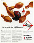 9L AMF Pinspotter Vintage Advert A4 Photo Print