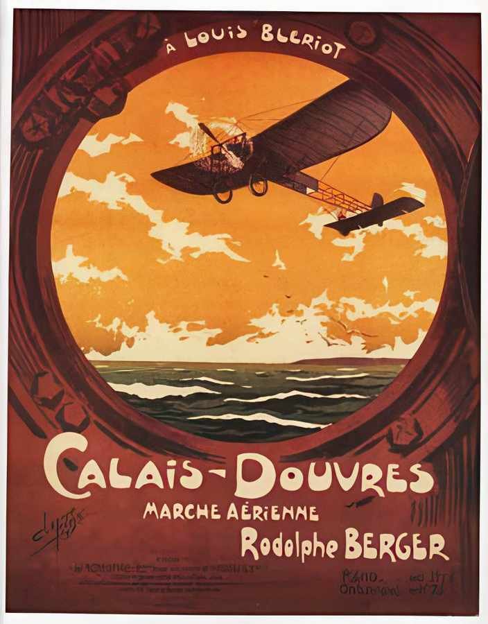 9L Bleriot Music S Vintage Advert A4 Photo Print