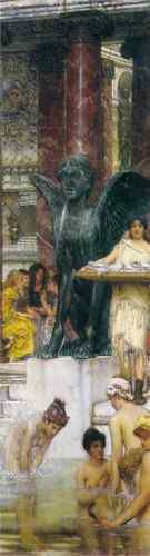 A Bath An Antique Custom Lawrence Alma Tadema A4 Photo Print