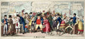 A Bazaar 1816 Cartoon Joke 001 Vintage A4 Photo Print