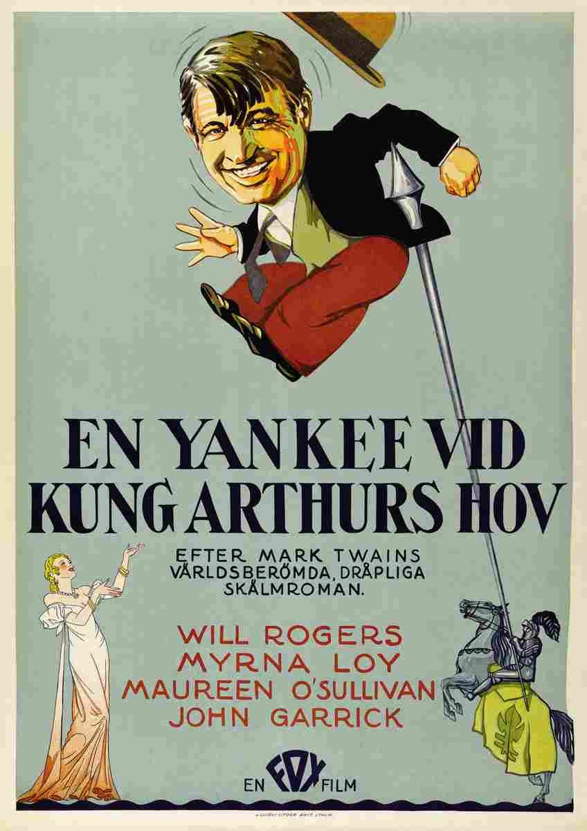 A Connecticut Yankee 1931 01 film star poster A4 Photo Print