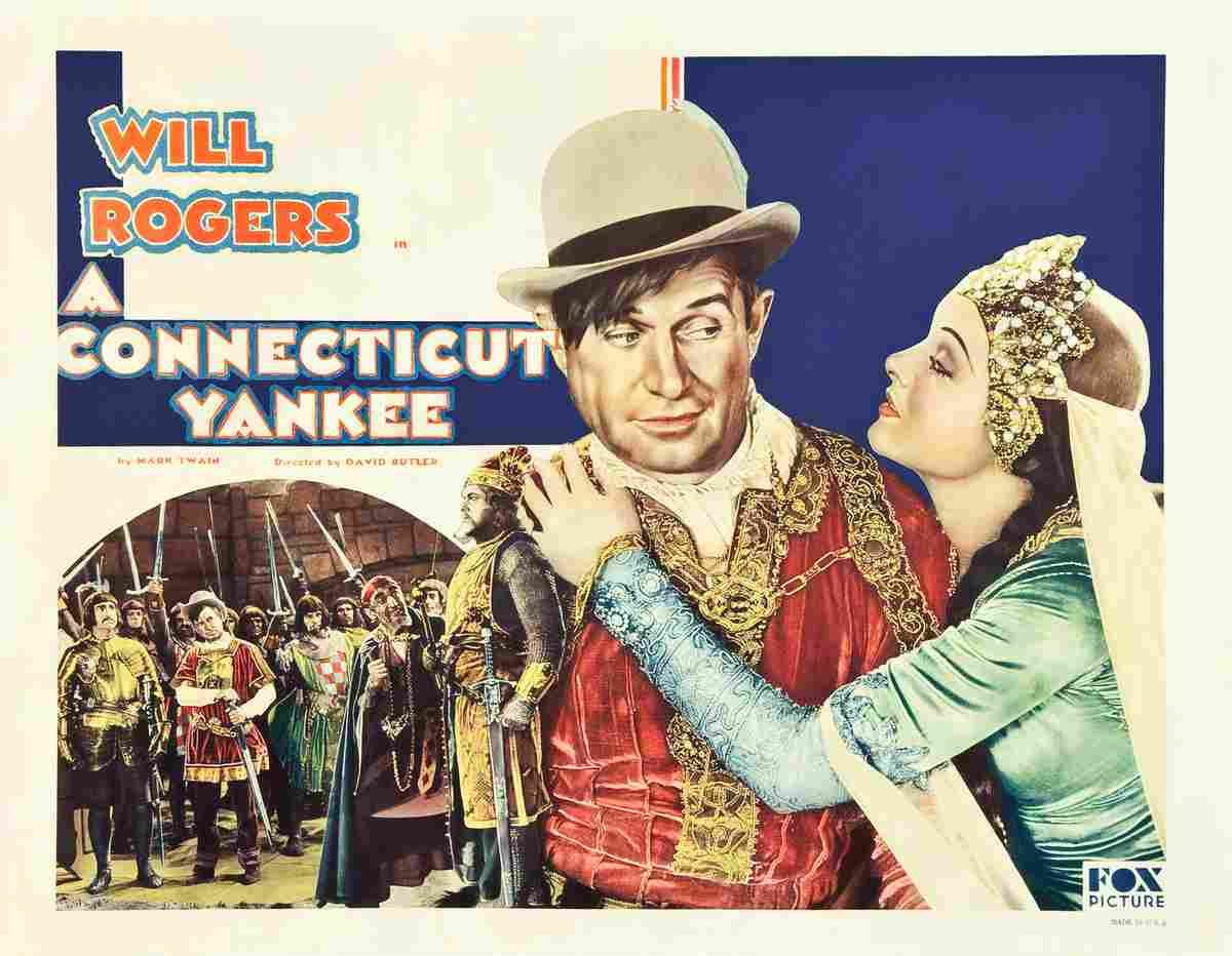 A Connecticut Yankee 1931 02 film star poster A4 Photo Print