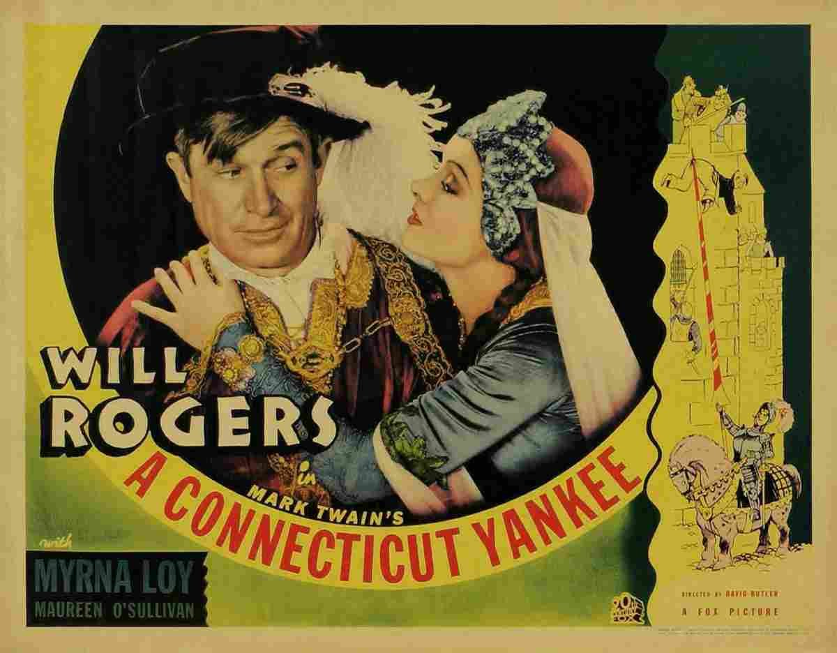 A Connecticut Yankee 1931 03 film star poster A4 Photo Print