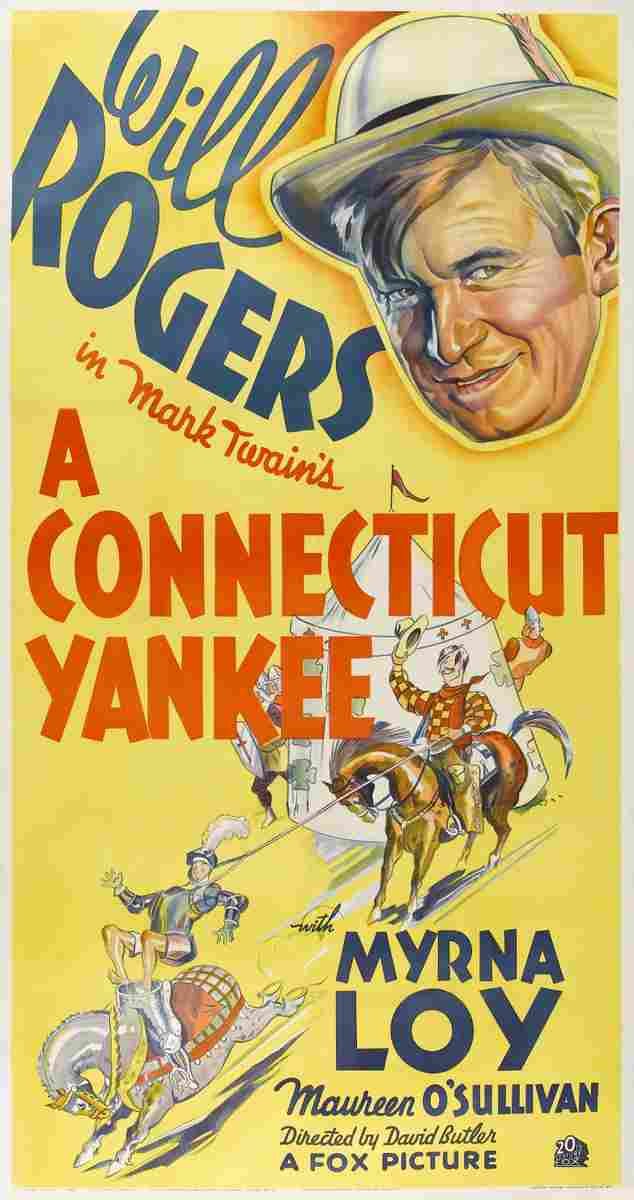 A Connecticut Yankee 1931 04 film star poster A4 Photo Print