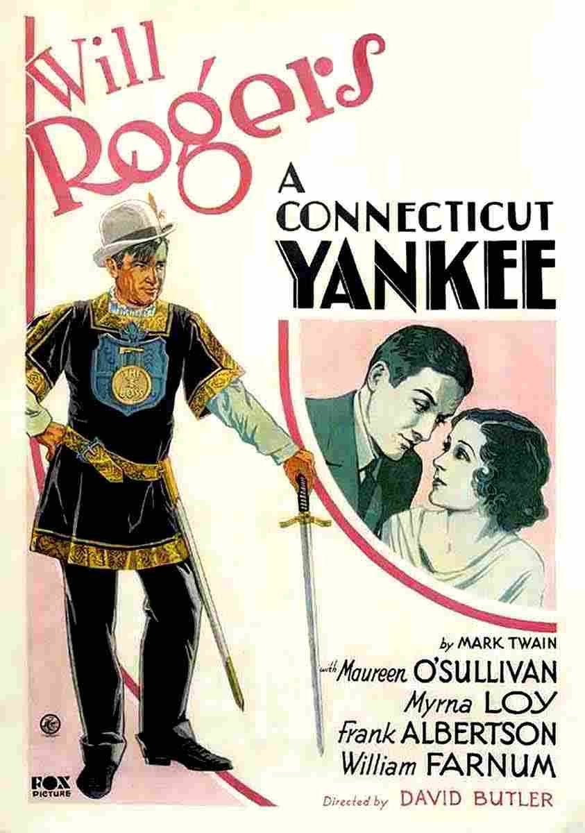 A Connecticut Yankee 1931 06 film star poster A4 Photo Print
