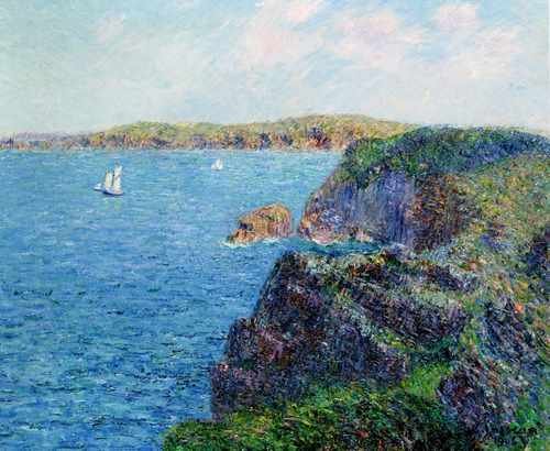 A Cove At Sevignies Cap Frehel 1906 A4 Photo Print