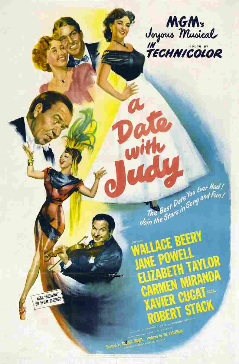 A Date With Judy 01 film star poster A4 Photo Print