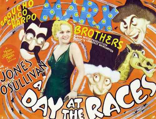  A Day At The Races 02 film star poster A4 Photo Print