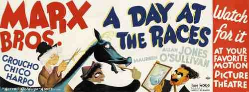  A Day At The Races 03 film star poster A4 Photo Print