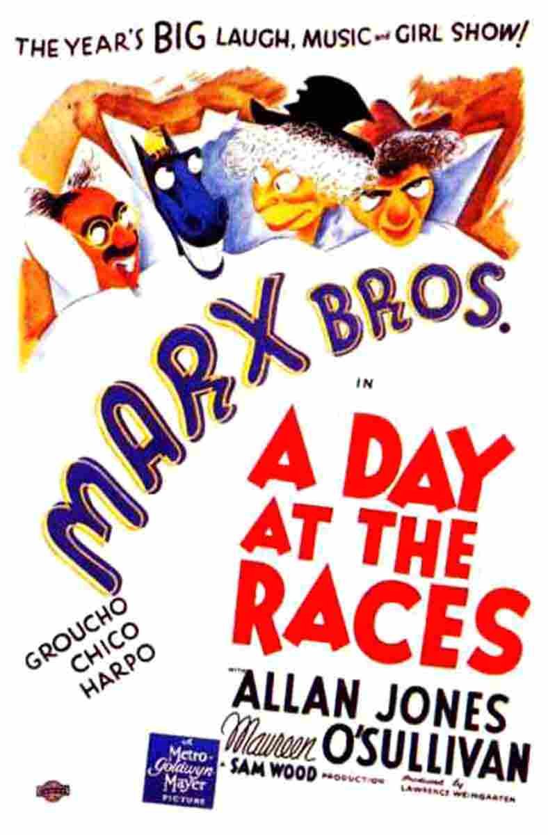 A Day at the Races 07 film star poster A4 Photo Print