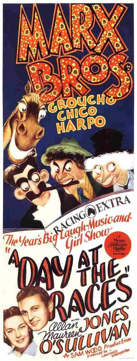 A Day at the Races 10 film star poster A4 Photo Print