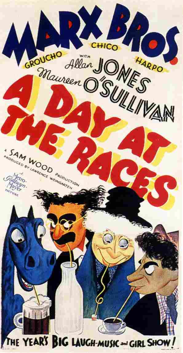 A Day at the Races 11 film star poster A4 Photo Print