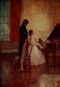 A Day with Gounod 1911 At the piano A4 Photo Print