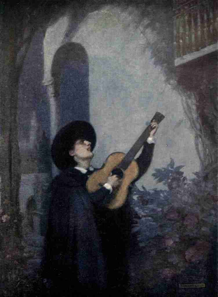 A Day with Tschaikovsky 1900 Don Juans serenade A4 Photo Print