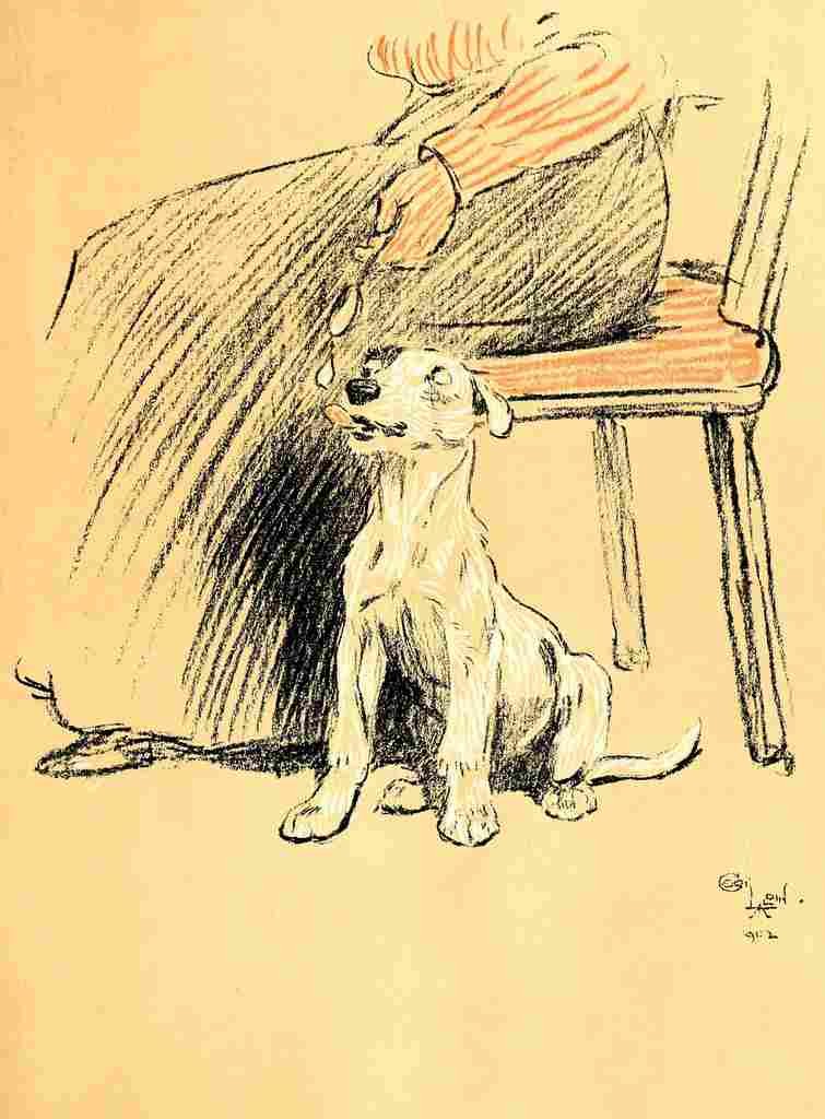 A Dog Day 1902 12 A4 Photo Print