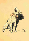 A Dog Day 1902 2 A4 Photo Print