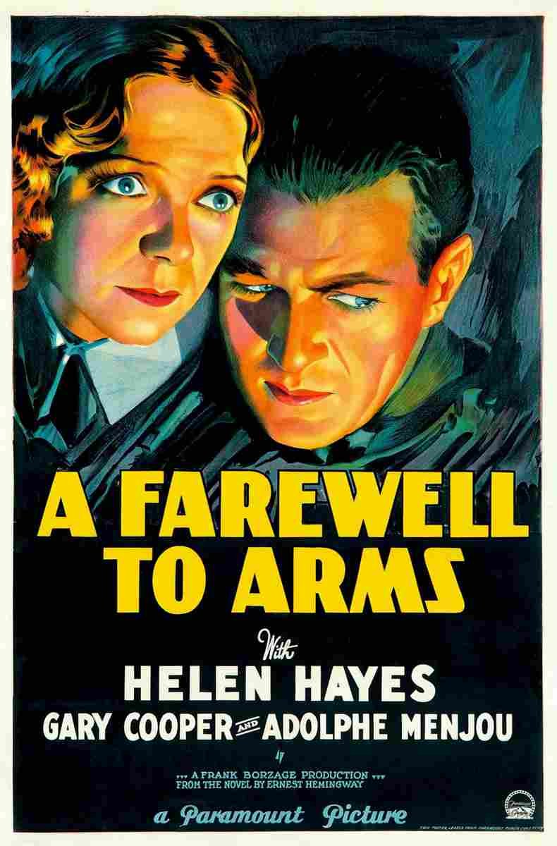 A Farewell to Arms 1932 01 film star poster A4 Photo Print