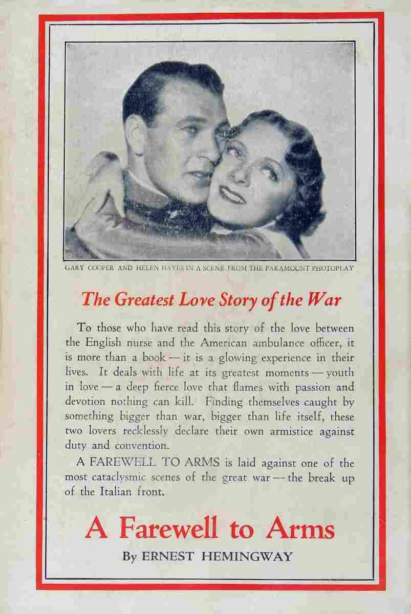 A Farewell to Arms 1932 03 film star poster A4 Photo Print