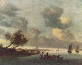 A Ferry Boat near Arnheim A4 Photo Print