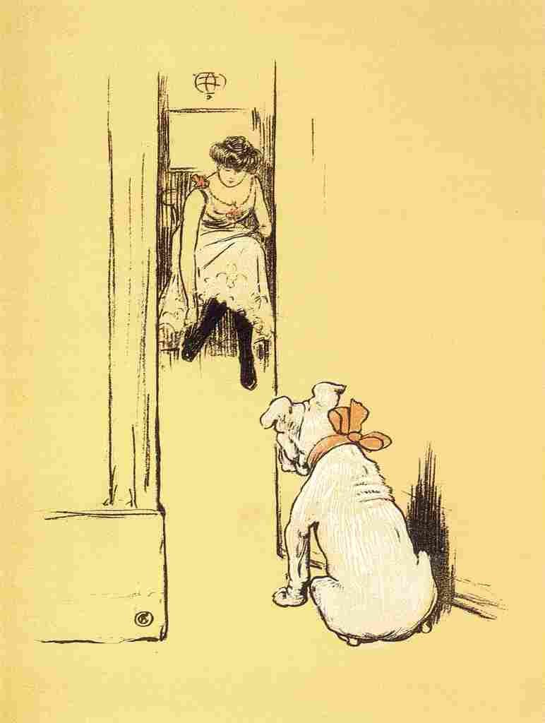 A Gay Dog 1905 3 A4 Photo Print