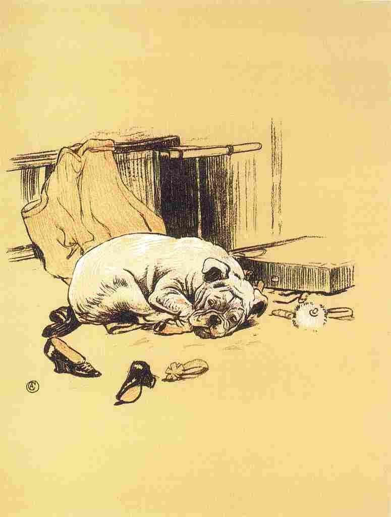 A Gay Dog 1905 5 A4 Photo Print