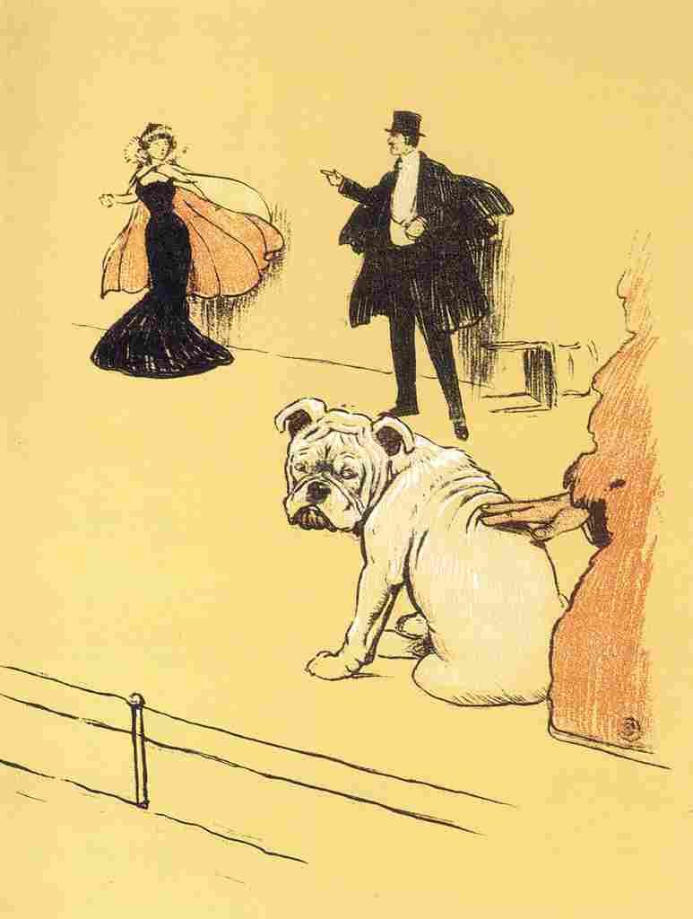 A Gay Dog 1905 6 A4 Photo Print