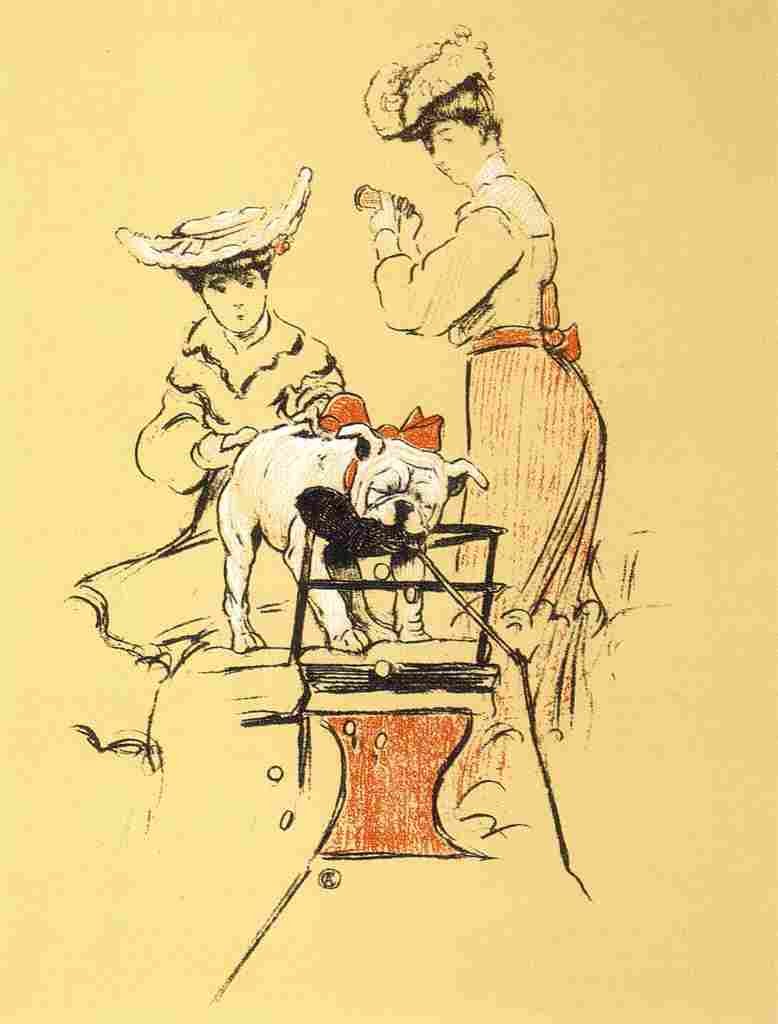 A Gay Dog 1905 8 A4 Photo Print