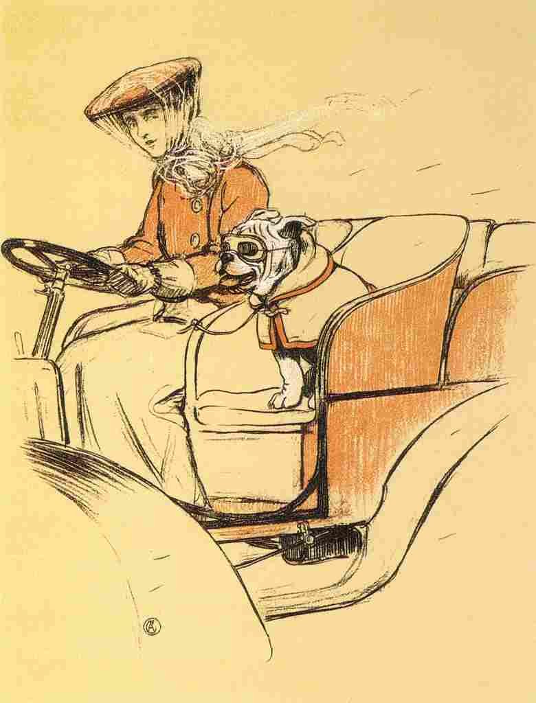 A Gay Dog 1905 9 A4 Photo Print