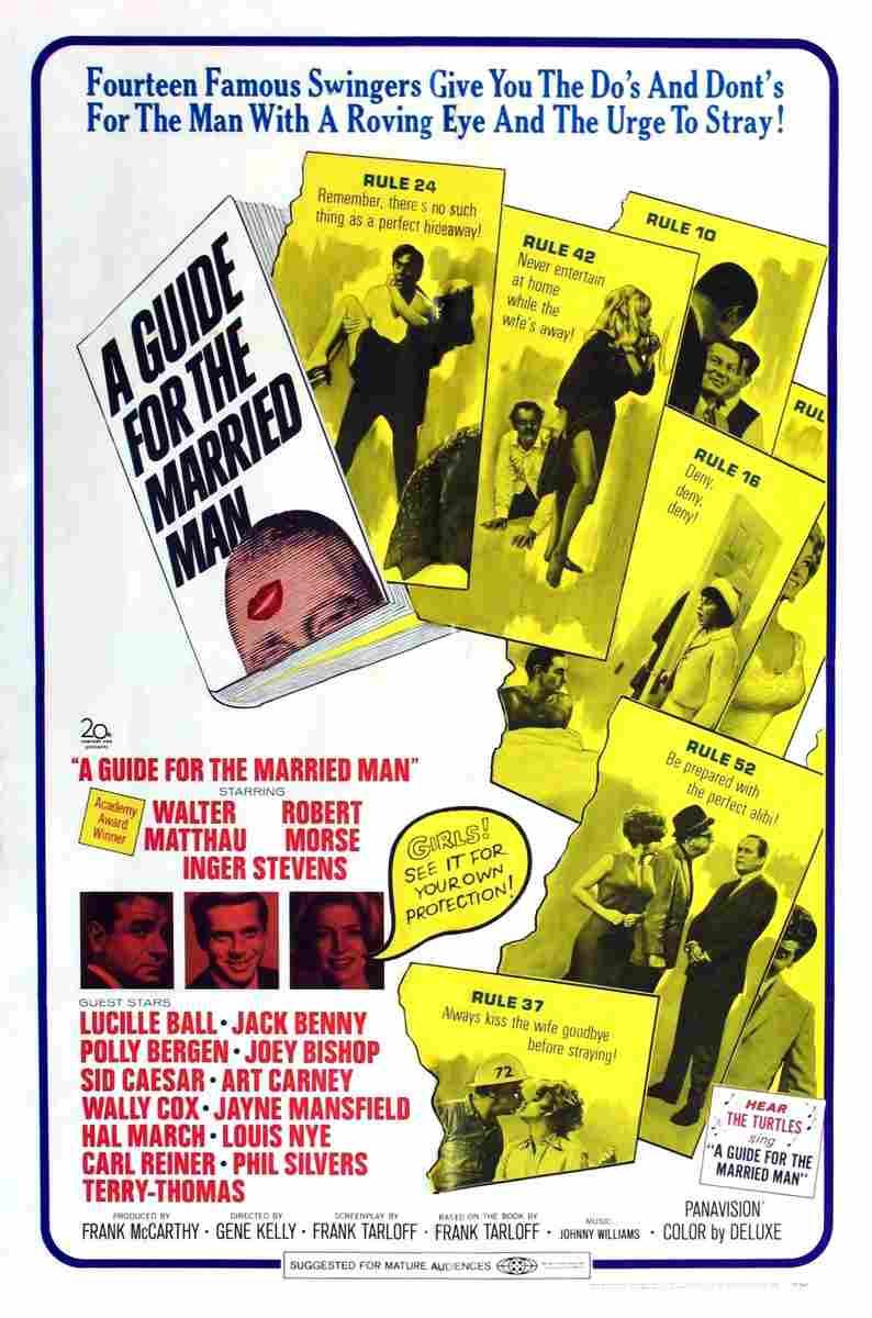 A Guide for the Married Man 01 film star poster A4 Photo Print