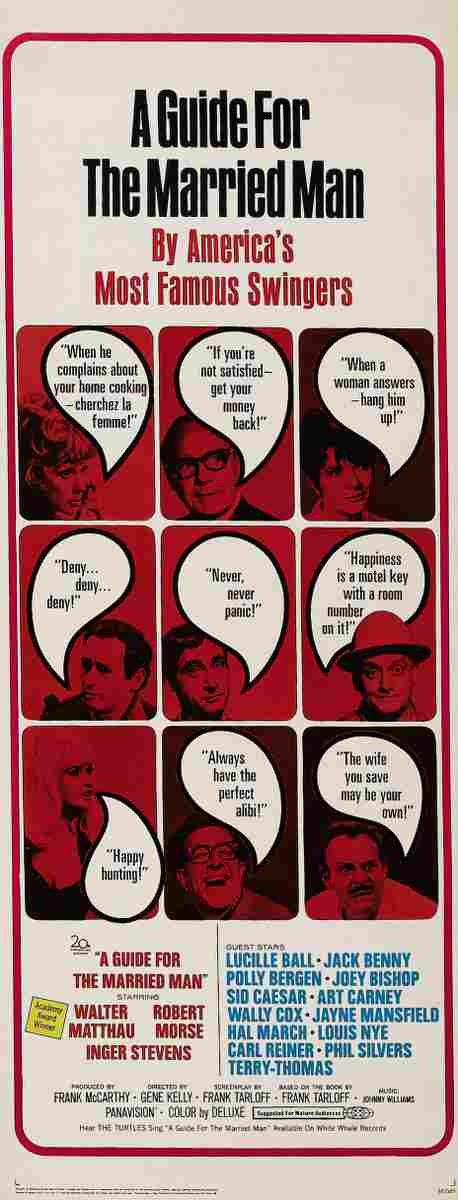A Guide for the Married Man 04 film star poster A4 Photo Print