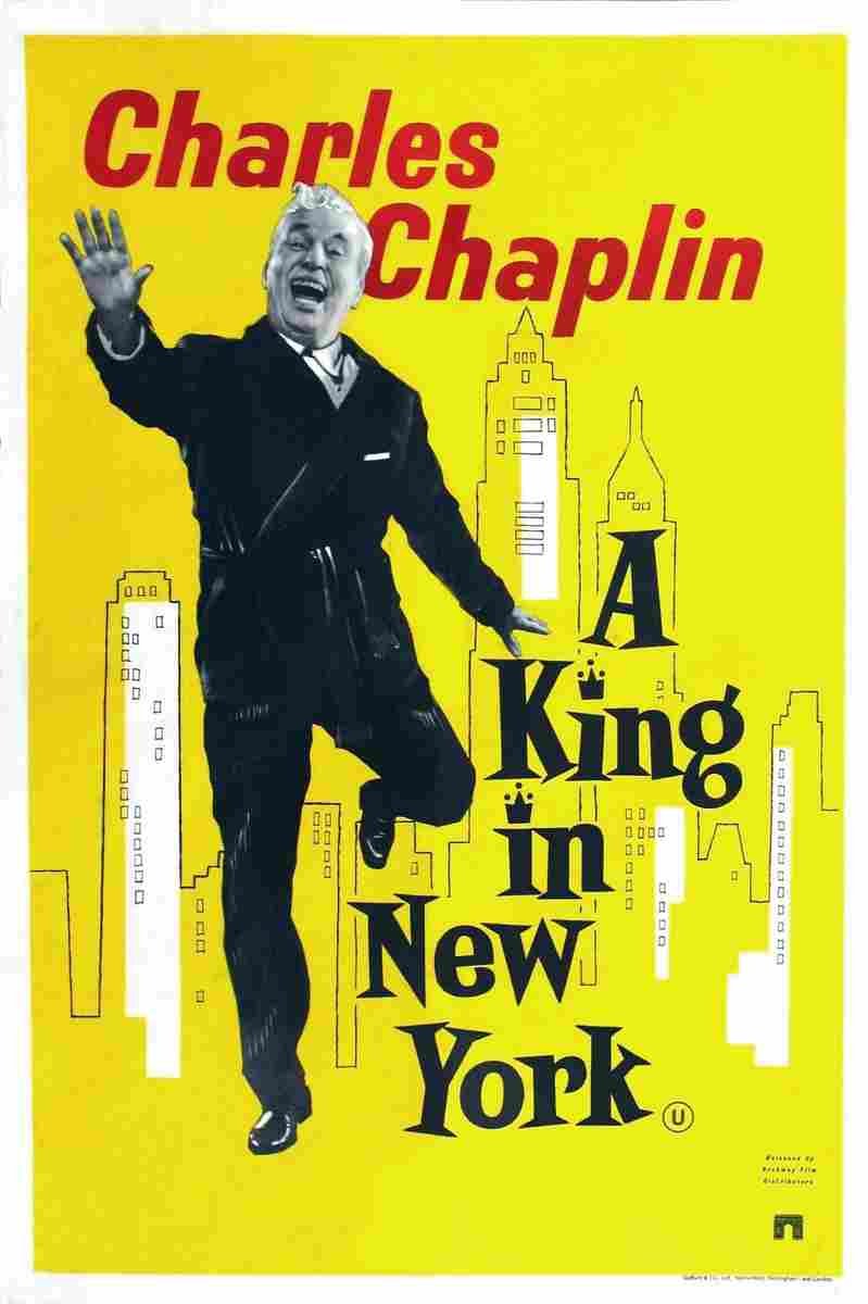 A King in New York 03 film star poster A4 Photo Print