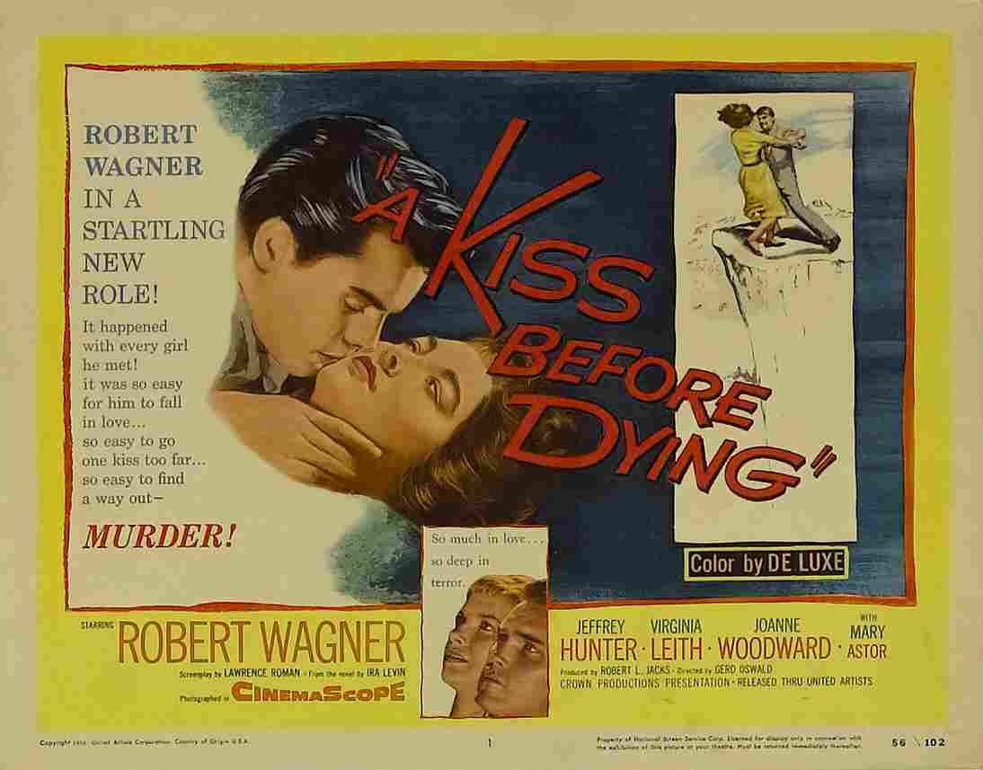A Kiss Before Dying 01 film star poster A4 Photo Print