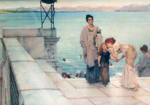A Kiss Lawrence Alma Tadema A4 Photo Print