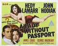 A Lady Without Passport 02 film star poster A4 Photo Print