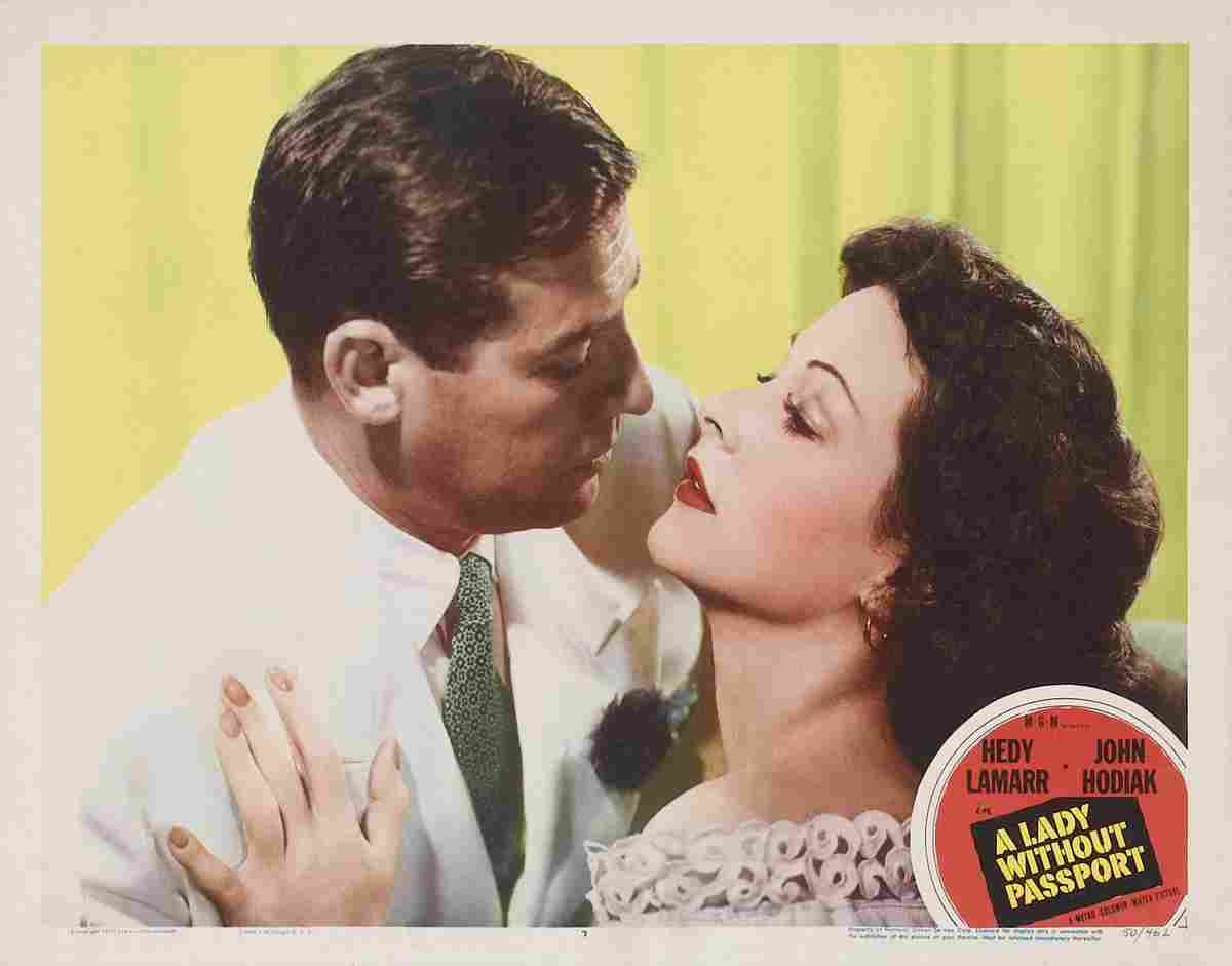A Lady Without Passport 05 film star poster A4 Photo Print