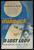 A Lost Lady 1934 01 film star poster A4 Photo Print