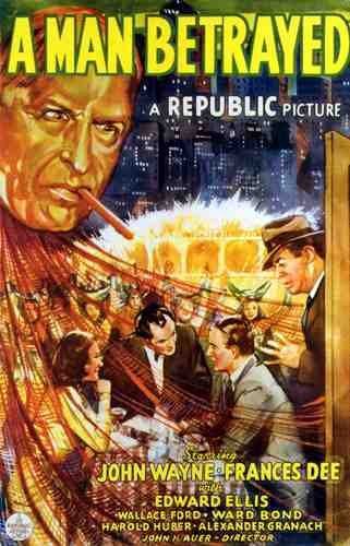 A Man Betrayed 01 film star poster A4 Photo Print