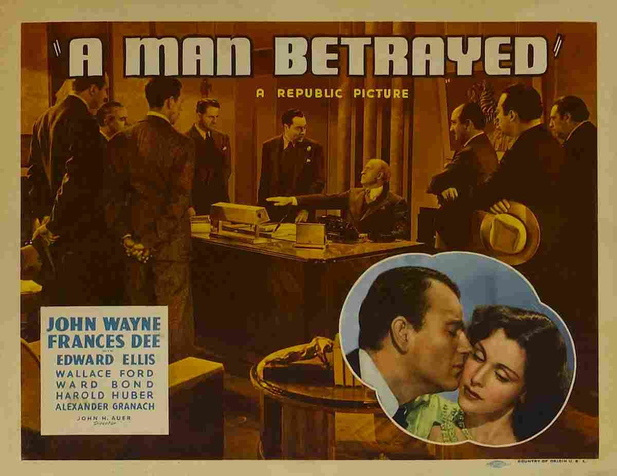 A Man Betrayed 02 film star poster A4 Photo Print