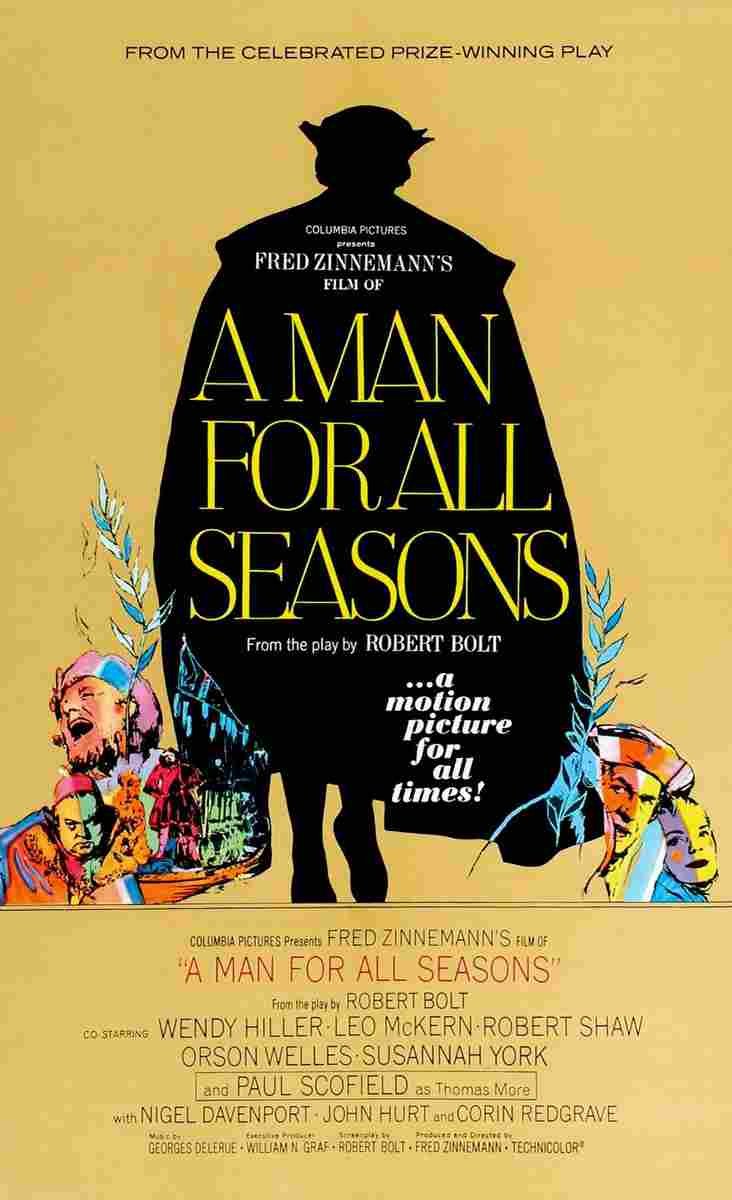A Man for All Seasons 01 film star poster A4 Photo Print