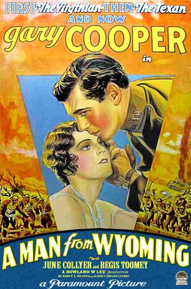 A Man from Wyoming 01 film star poster A4 Photo Print