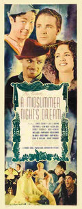 A Midsummer Nights Dream 1935 01 film star poster A4 Photo Print