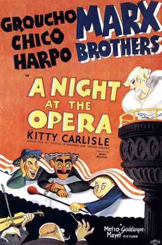  A Night At The Opera 03 film star poster A4 Photo Print