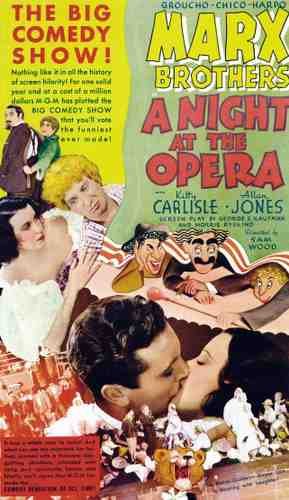  A Night At The Opera 06 film star poster A4 Photo Print