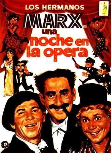  A Night At The Opera 08 film star poster A4 Photo Print